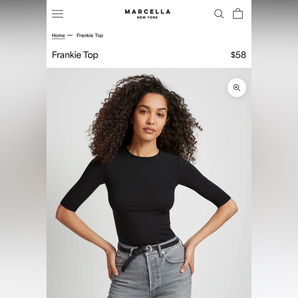 Marcella New York Black Women's Bodysuit